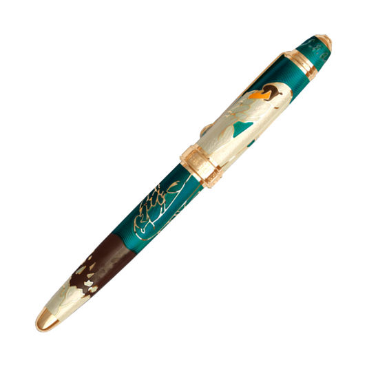 David Oscarson Hans Christian Andersen The Ugly Duckling Fountain Pen - Teal (Limited Edition)