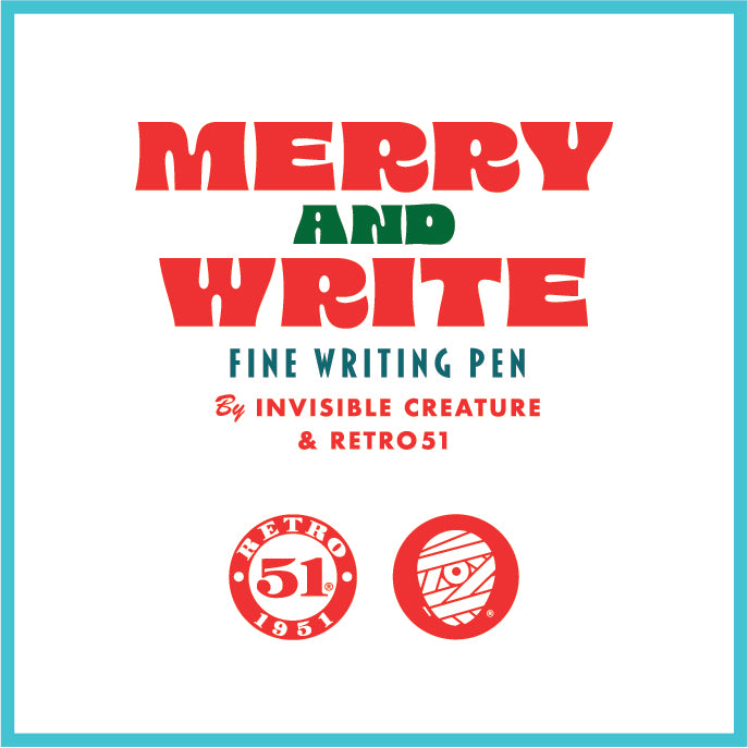 Retro 51 Collection Tornado Popper Rollerball - Merry and Write