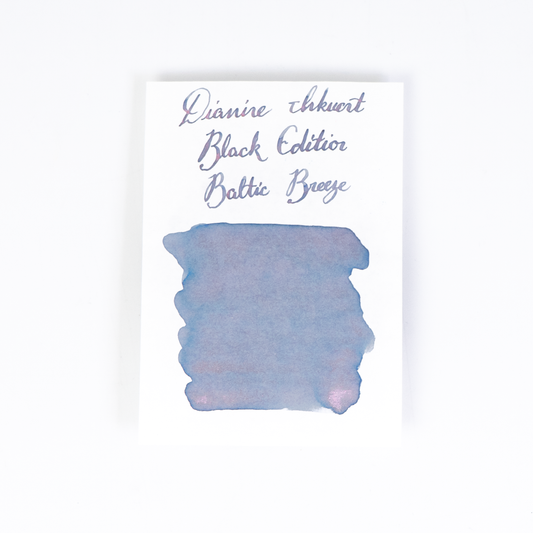 Diamine Baltic Breeze (50ml) Bottled Ink (Shimmer) - Black Edition