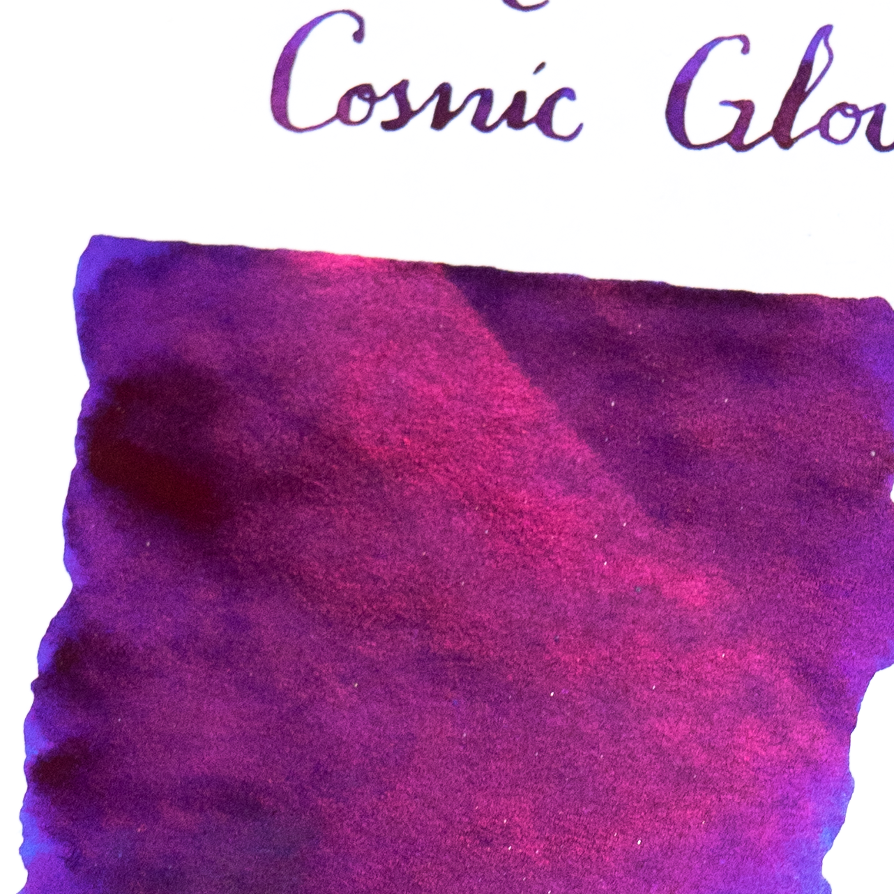 Diamine Cosmic Glow (50ml) Bottled Ink (Extreme Sheen) - Black Edition