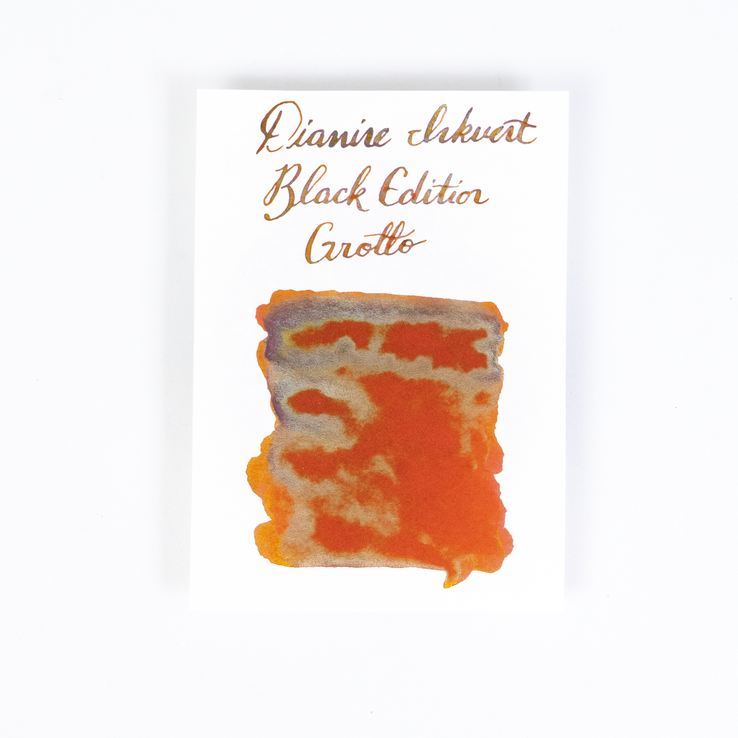 Diamine Grotto (50ml) Bottled Ink (Extreme Sheen) - Black Edition