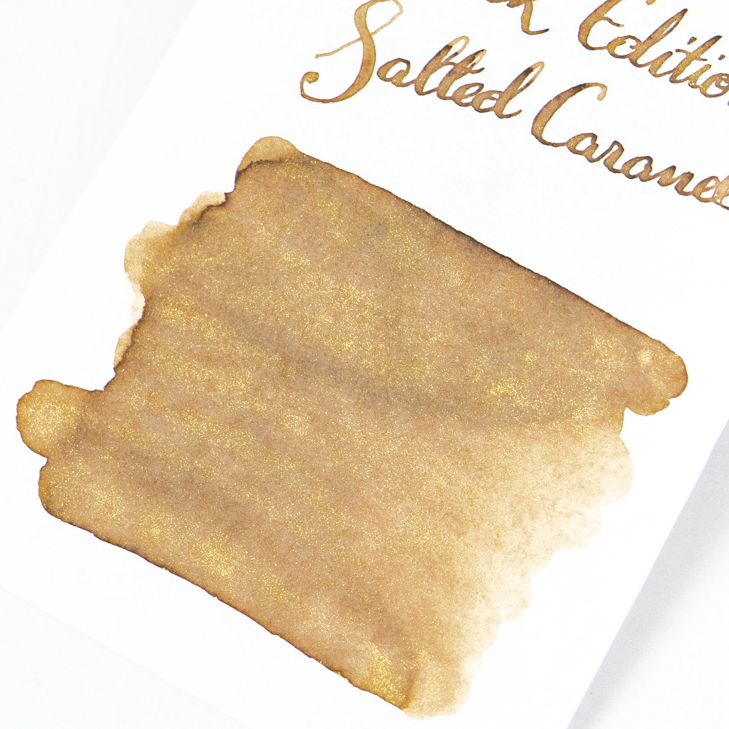 Diamine Salted Caramel (50ml) Bottled Ink (Shimmer) - Black Edition
