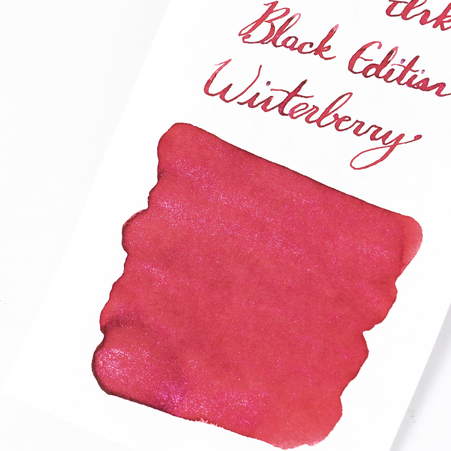 Diamine Winterberry (50ml) Bottled Ink (Chameleon) - Black Edition