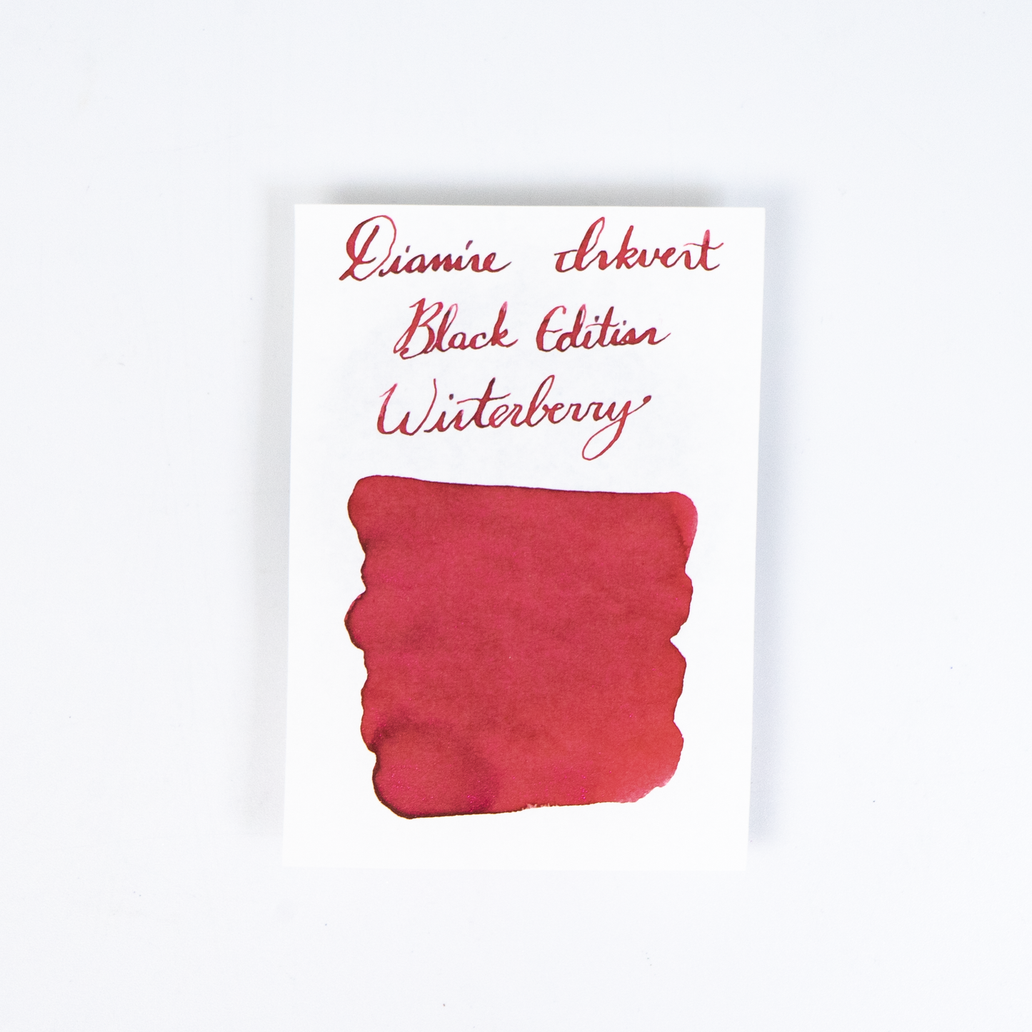 Diamine Winterberry (50ml) Bottled Ink (Chameleon) - Black Edition