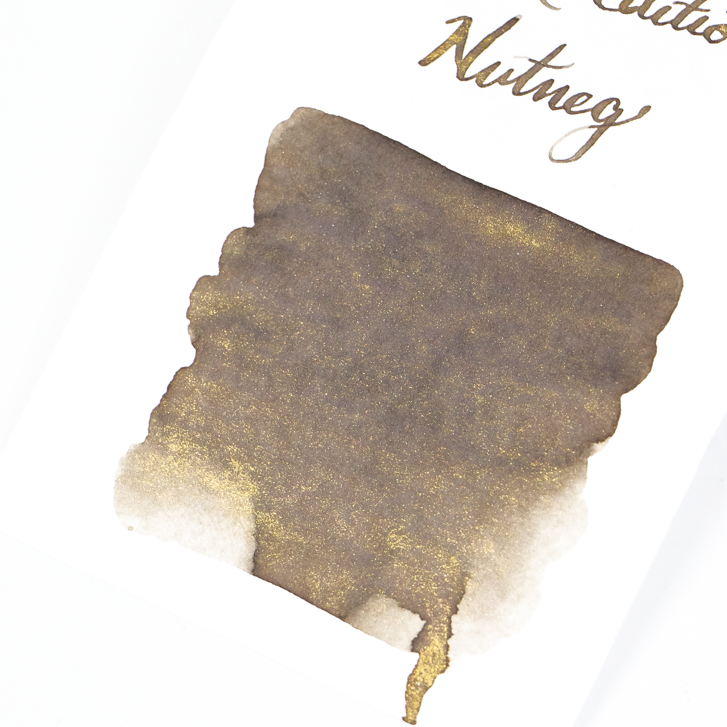 Diamine Nutmeg (50ml) Bottled Ink (Shimmer) - Black Edition