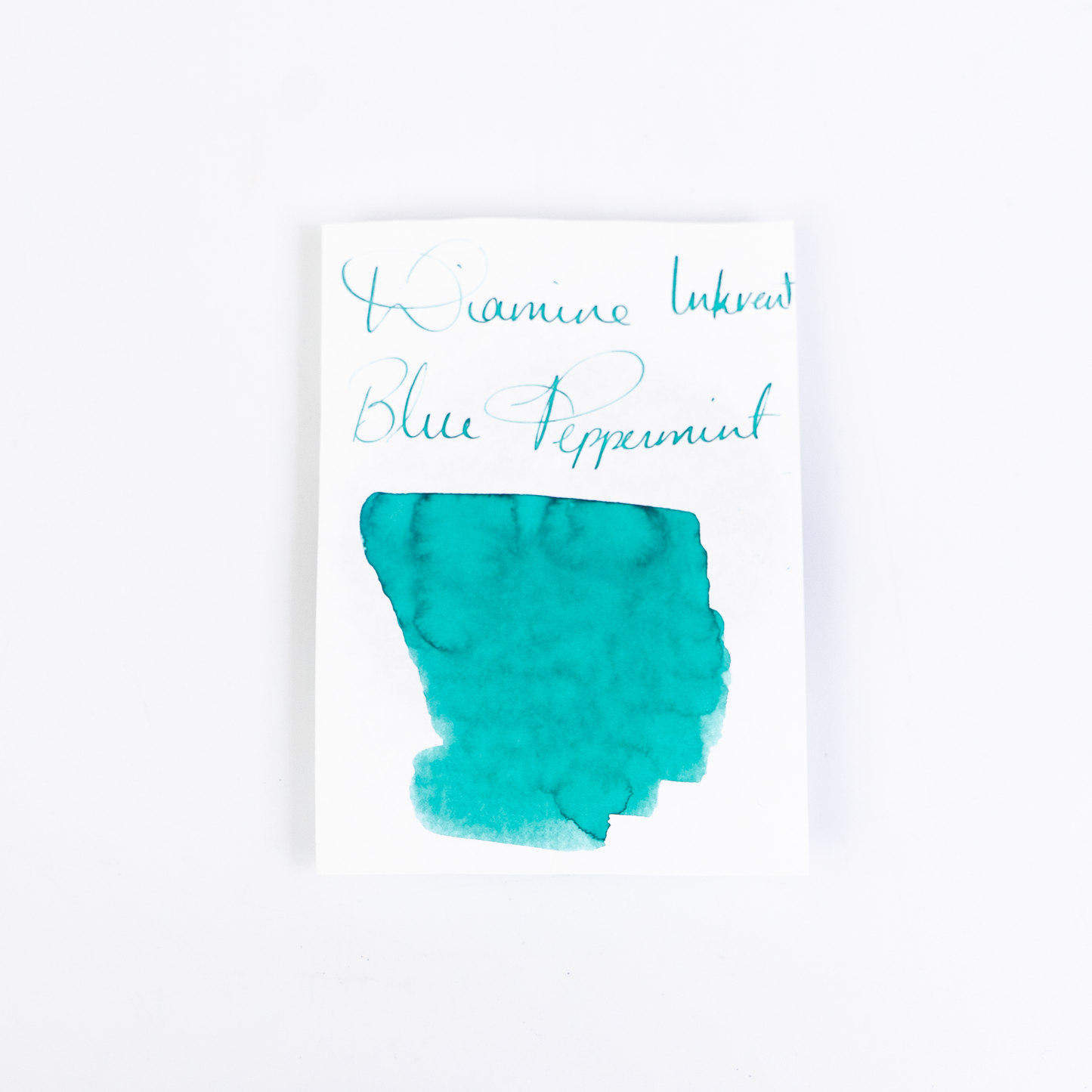 Diamine Blue Peppermint (50ml) Bottled Ink (Shimmering) - Blue Edition