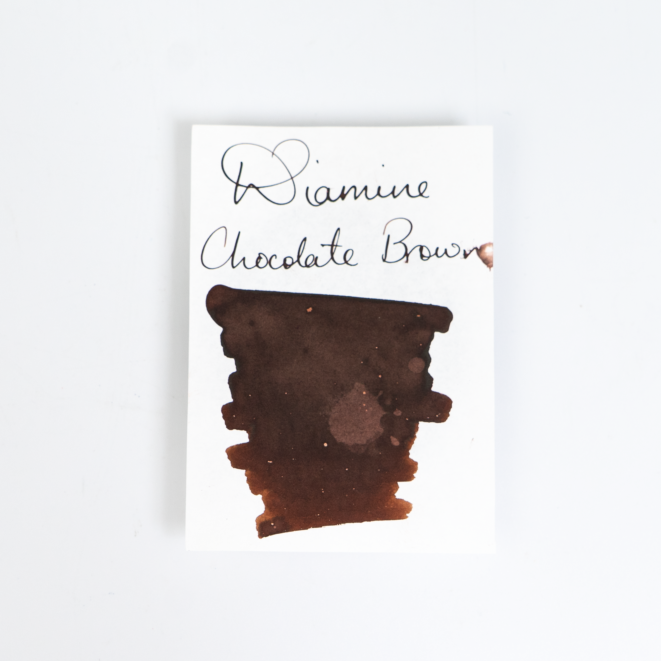 Diamine Chocolate Brown (80ml) Bottled Ink – Dromgoole's Fine Writing ...
