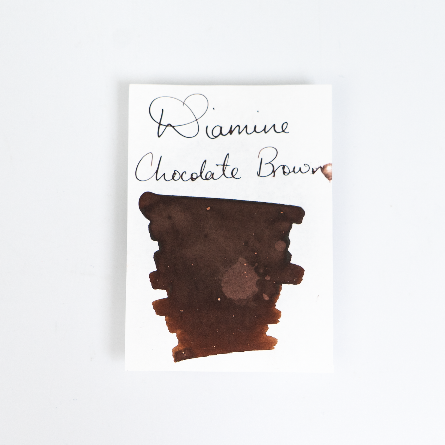 Diamine Chocolate Brown (80ml) Bottled Ink