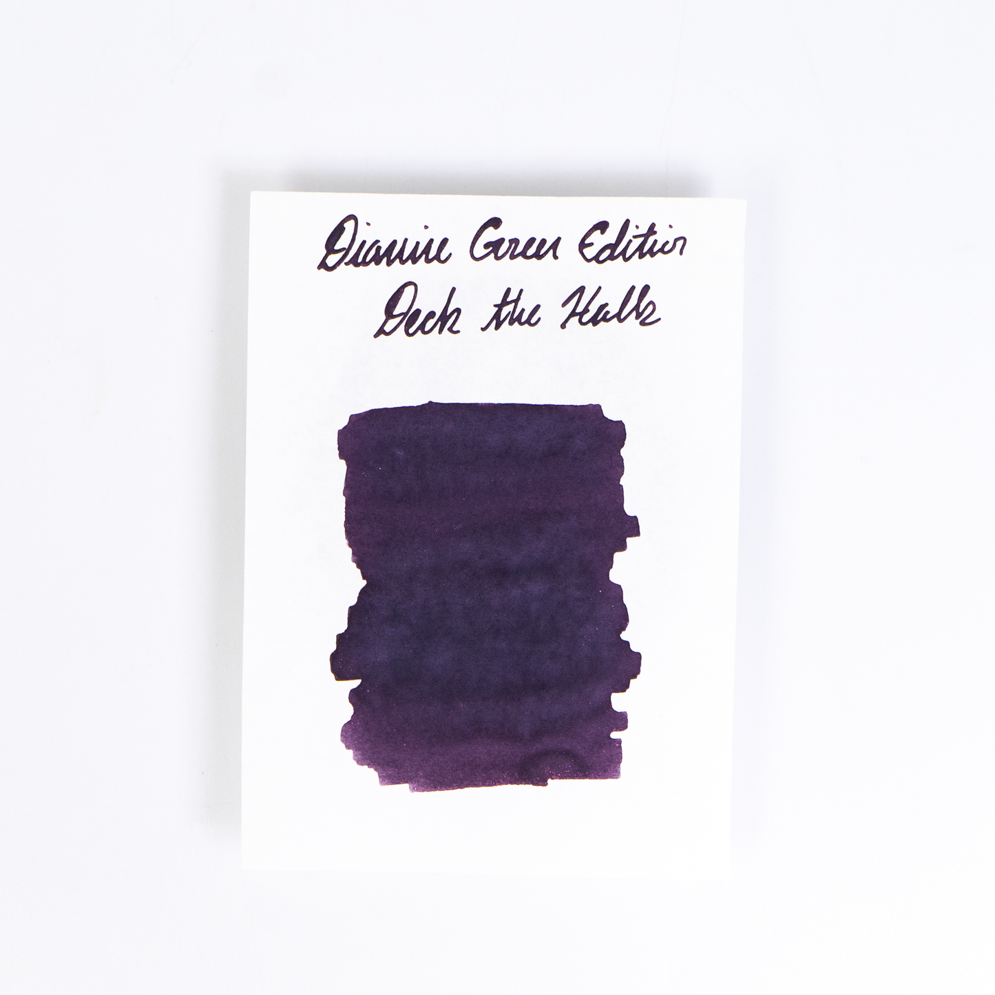 Diamine Deck the Halls (50ml) Bottled Ink (Chameleon) - Green Edition