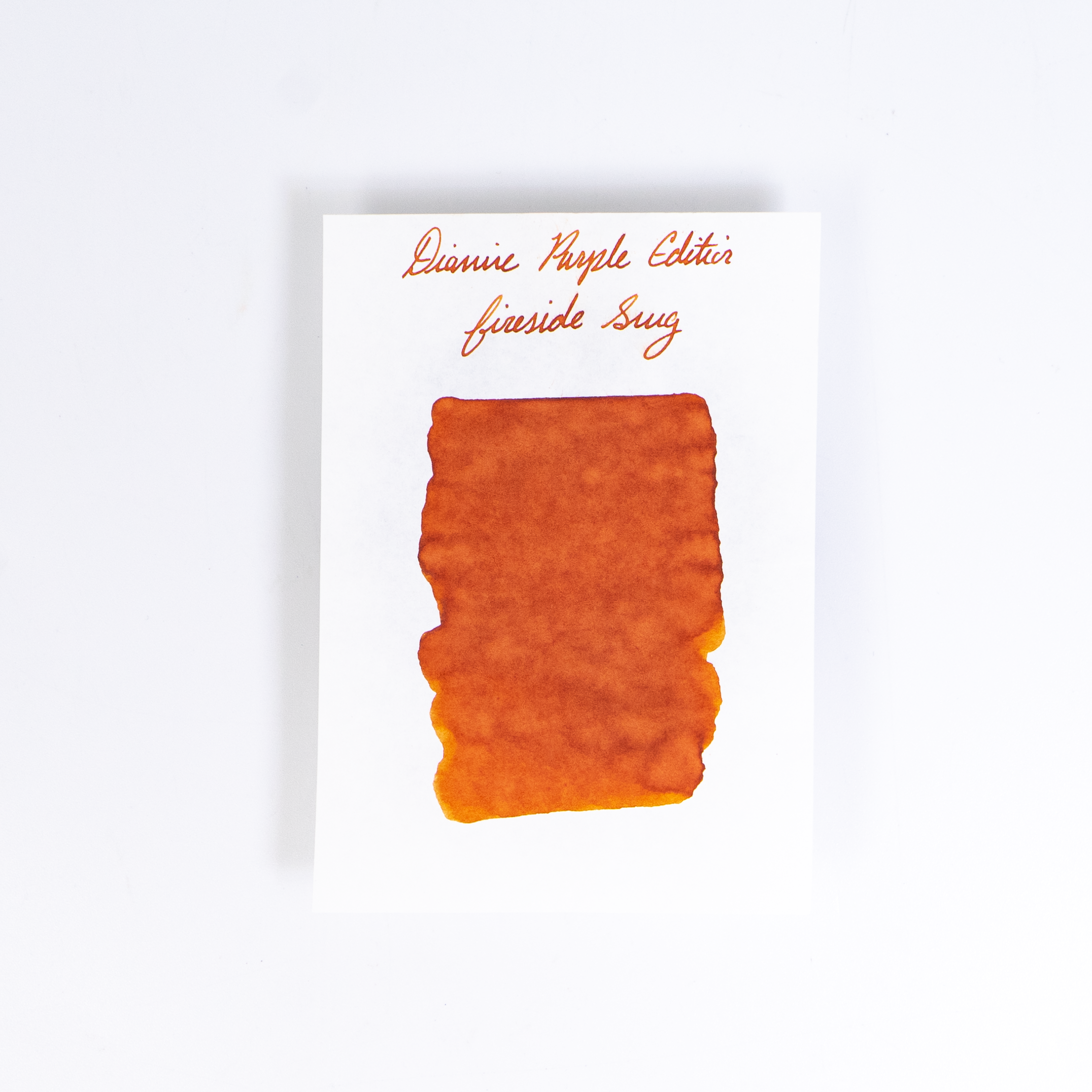 Diamine Fireside Snug (50ml) Bottled Ink (Standard) - Purple Edition ...