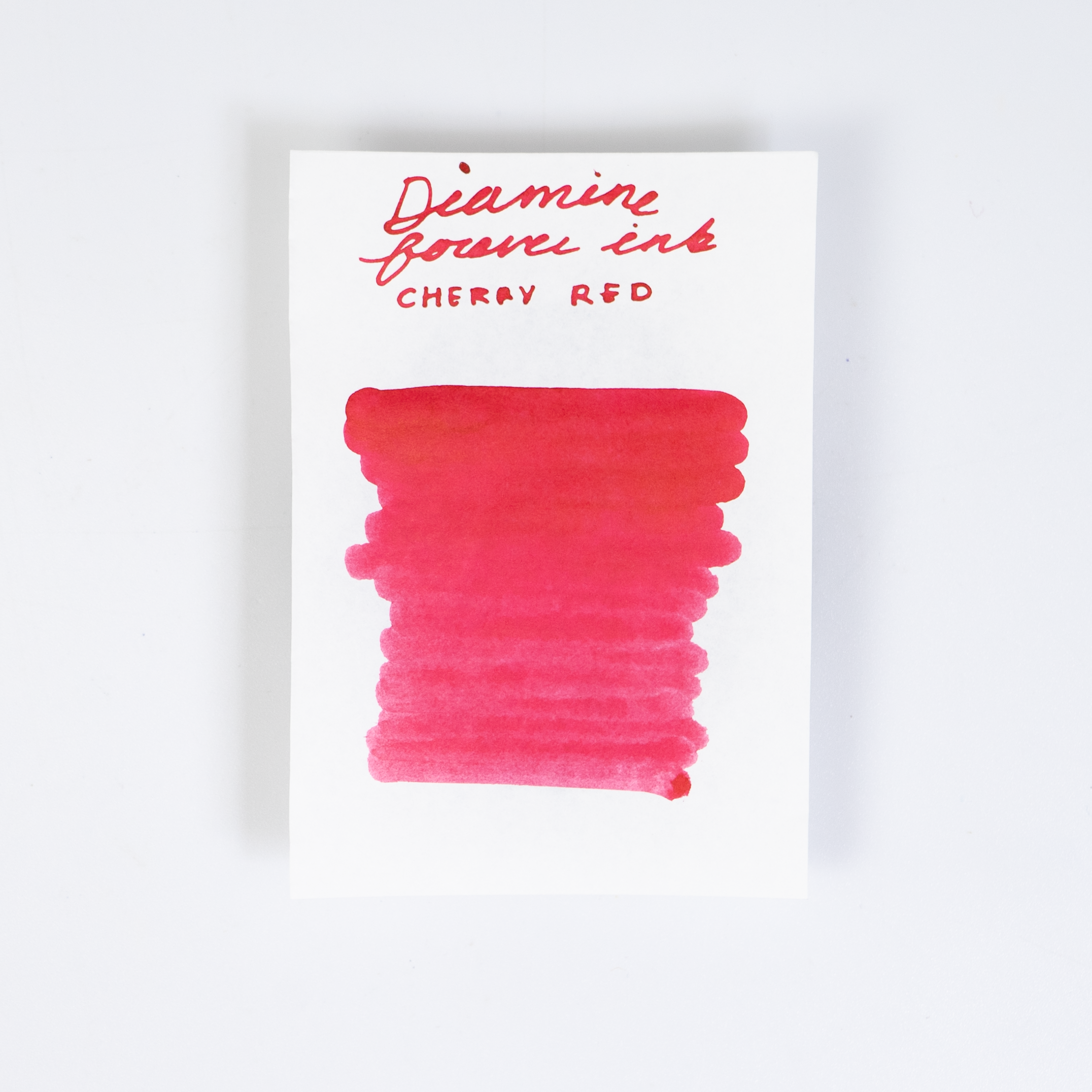Diamine Cherry Red (50ml) Forever Ink – Dromgoole's Fine Writing ...