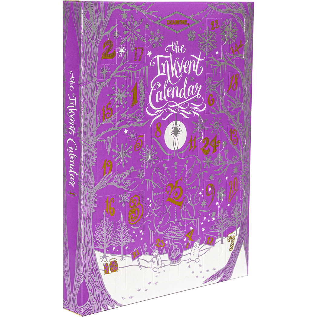 Diamine Inkvent Calendar (2023 - Purple Edition)