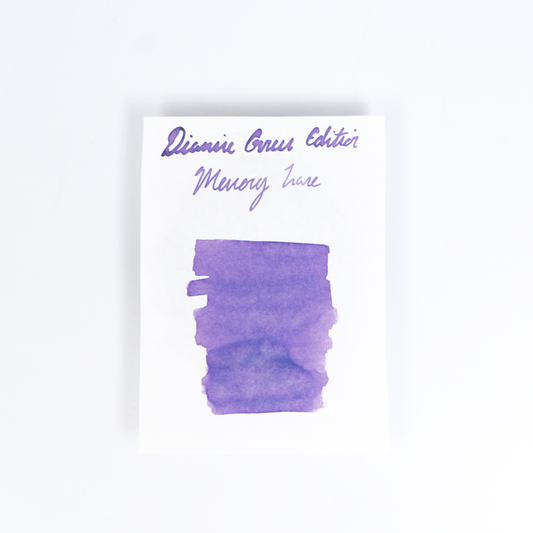Diamine Memory Lane (50ml) Bottled Ink (Shimmer)  - Green Edition