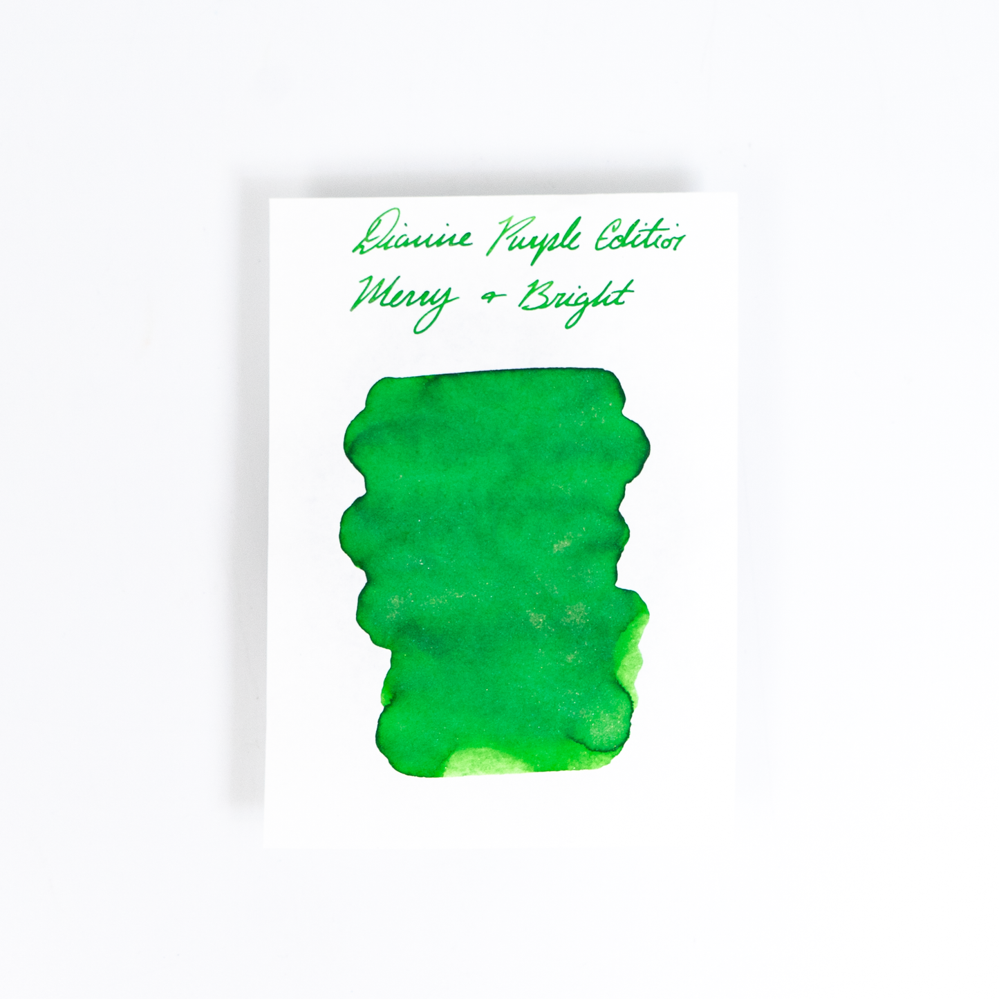 Diamine Merry & Bright (50ml) Bottled Ink (Shimmer) - Purple Edition