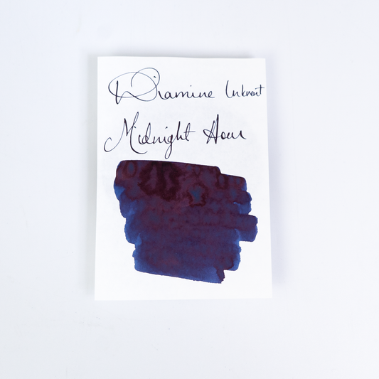 Diamine Midnight Hour (50ml) Bottled Ink (Sheening) - Blue Edition