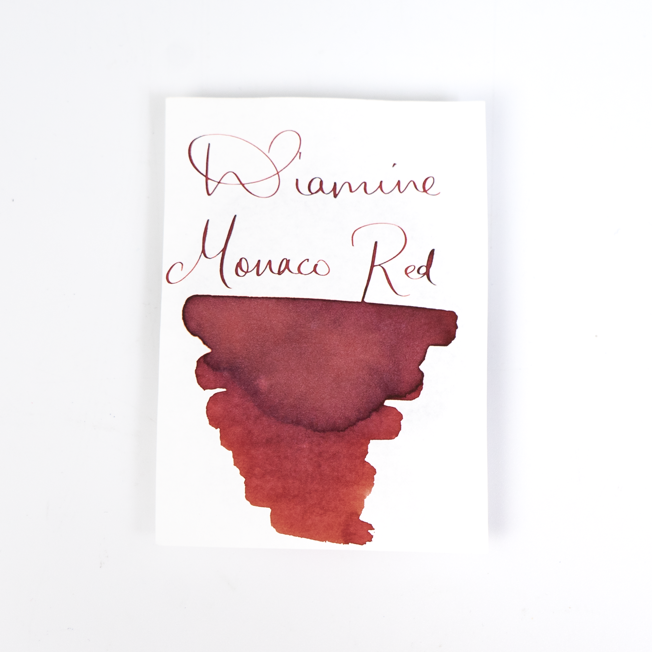 Diamine Monaco Red (80ml) Bottled Ink – Dromgoole's Fine Writing ...