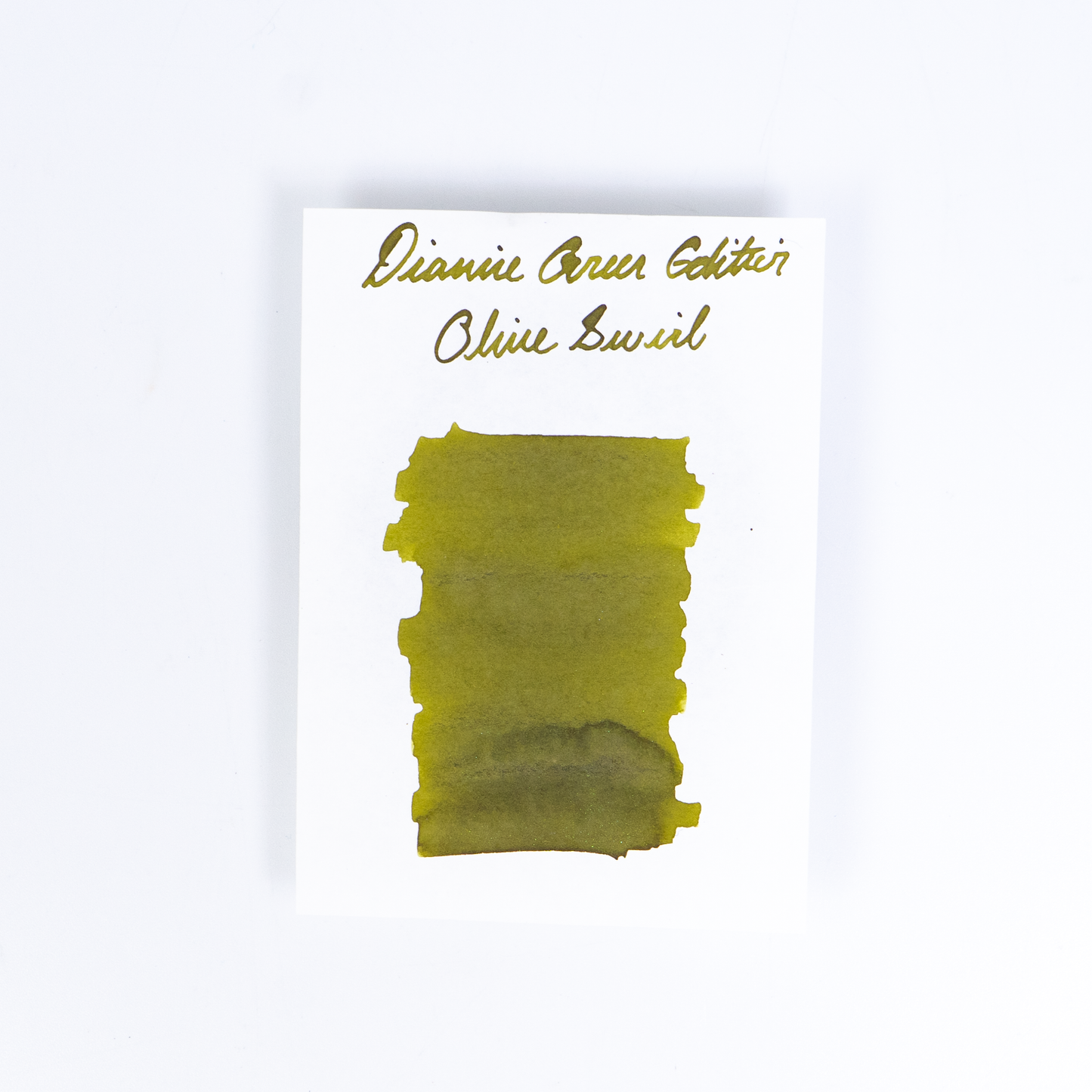 Diamine Olive Swirl (50ml) Bottled Ink (Chameleon) - Green Edition
