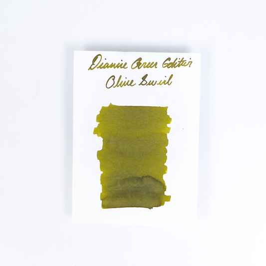Diamine Olive Swirl (50ml) Bottled Ink (Chameleon) - Green Edition