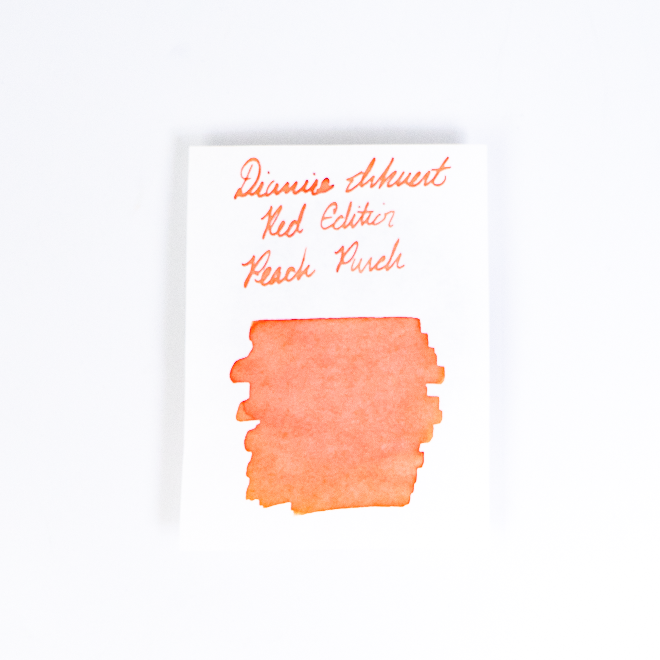 Diamine Peach Punch (50ml) Bottled Ink - Red Edition – Dromgoole's Fine ...
