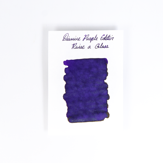 Diamine Raise A Glass (50ml) Bottled Ink (Chameleon and Sheen) - Purple Edition