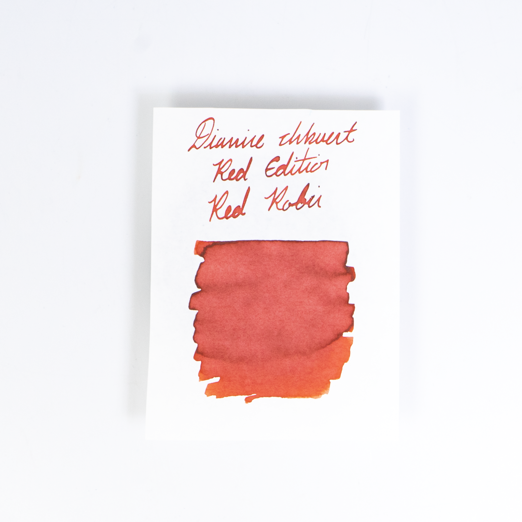 Diamine Red Robin (50ml) Bottled Ink - Red Edition – Dromgoole's Fine ...