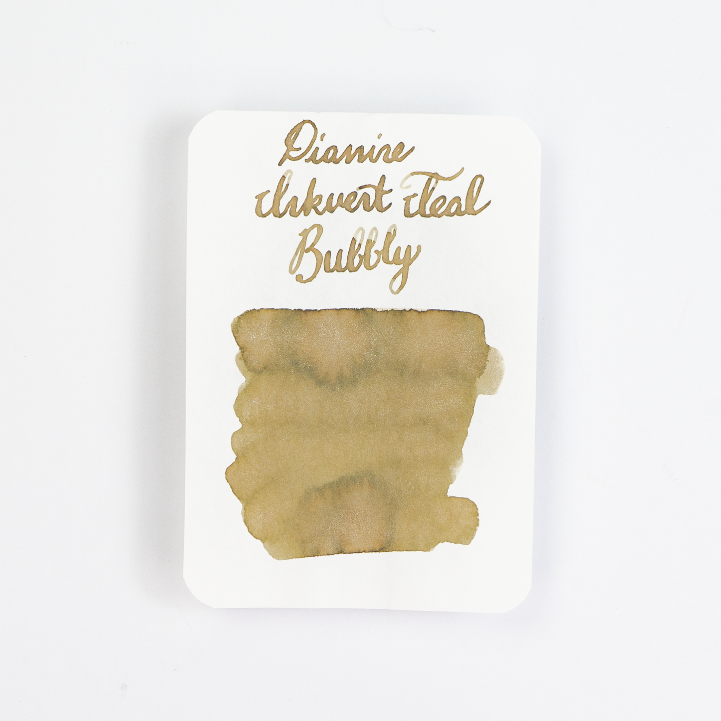 Diamine Bubbly (50ml) Bottled Ink (Shimmer) - Teal Edition