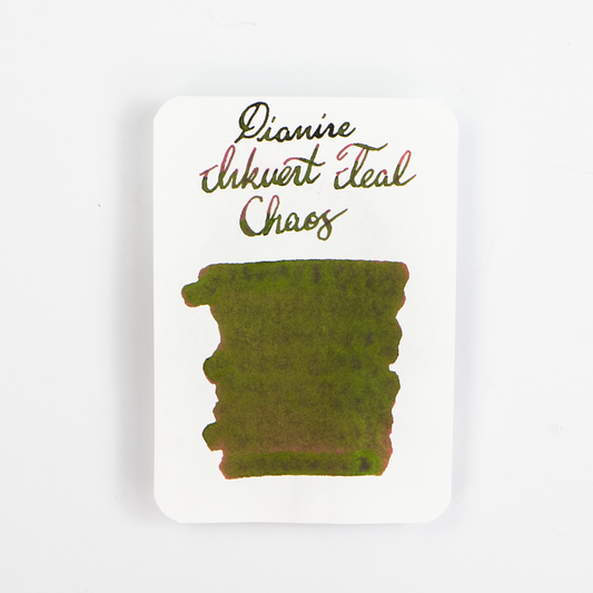 Diamine Chaos (50ml) Bottled Ink (Extreme Sheen) - Teal Edition