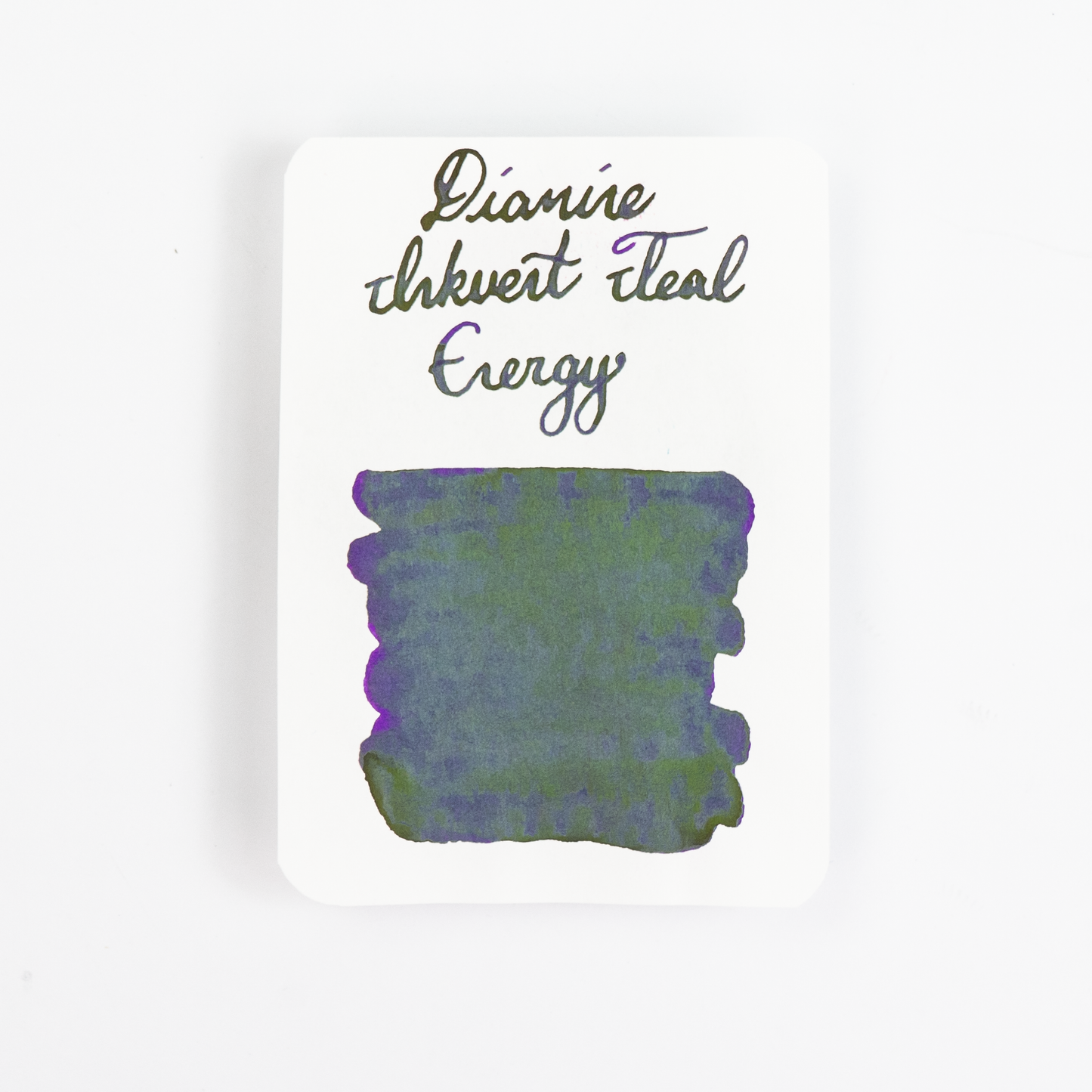 Diamine Energy (50ml) Bottled Ink (Sheen) - Teal Edition