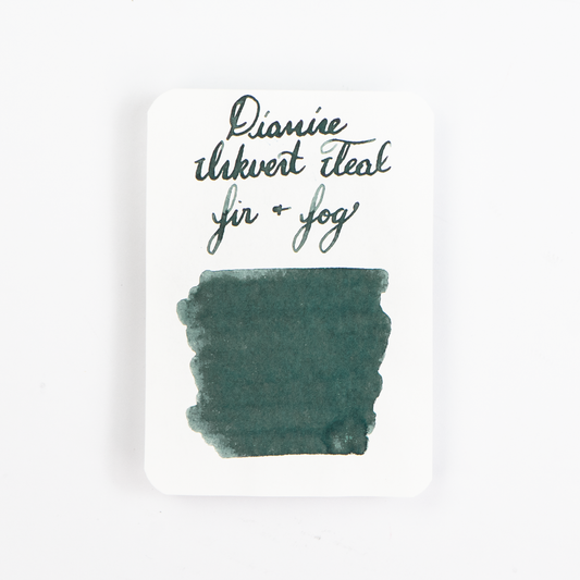 Diamine Fir & Fog (50ml) Bottled Ink (Chameleon) - Teal Edition