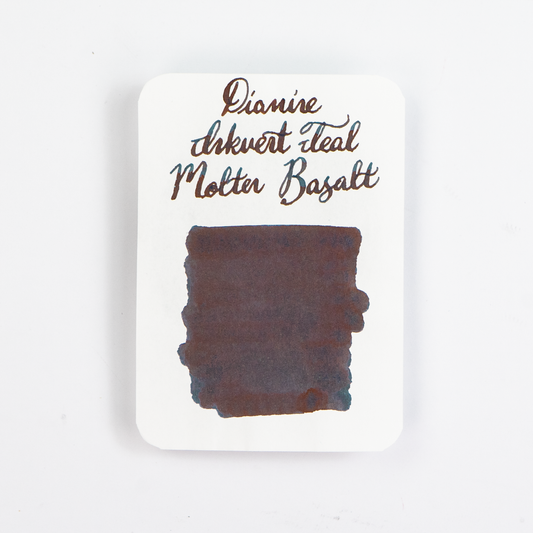 Diamine Molten Basalt (50ml) Bottled Ink (Standard) - Teal Edition