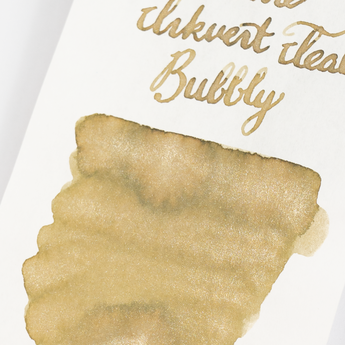 Diamine Bubbly (50ml) Bottled Ink (Shimmer) - Teal Edition