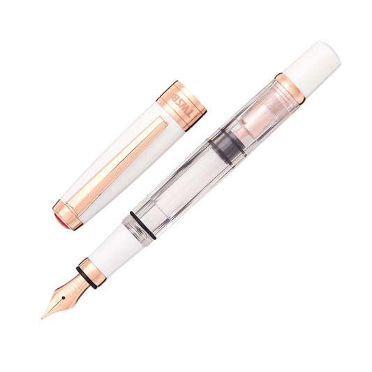 TWSBI Diamond 580 Fountain Pen - White Rose Gold II