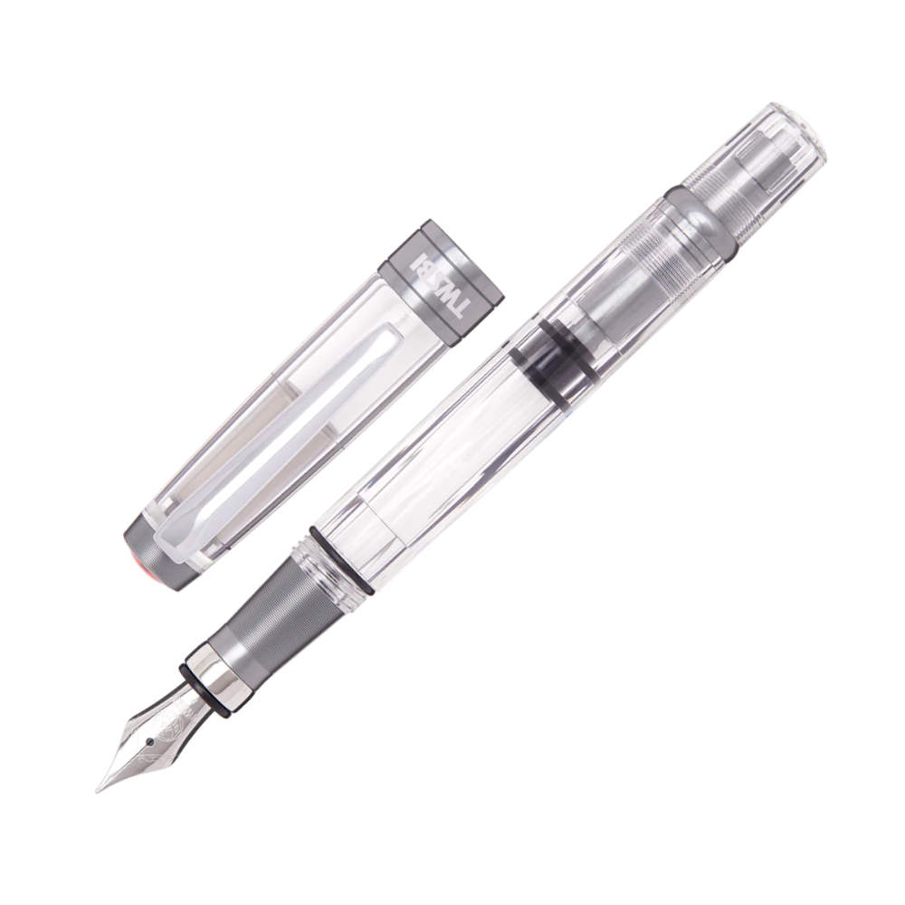 TWSBI Diamond 580ALR Fountain Pen - Nickel Gray