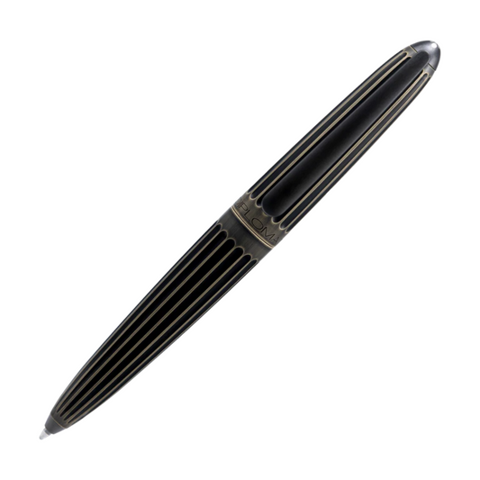 Diplomat Aero Ballpoint - Stripes Oxyd Brass