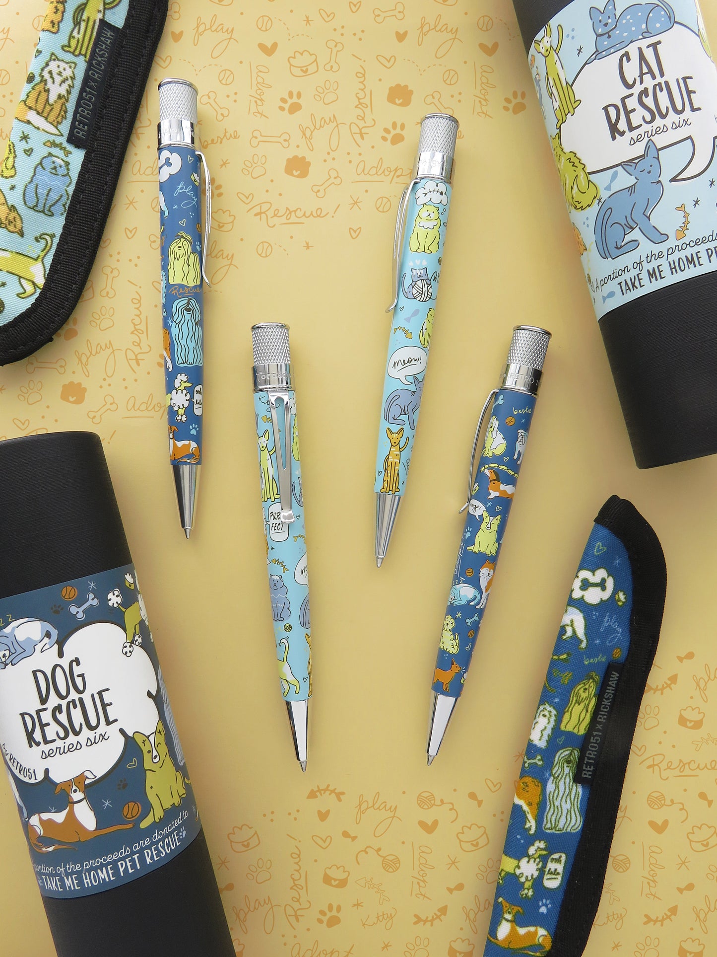 Retro 51 Tornado Rescue Ballpoint - Dog Rescue: Series 6