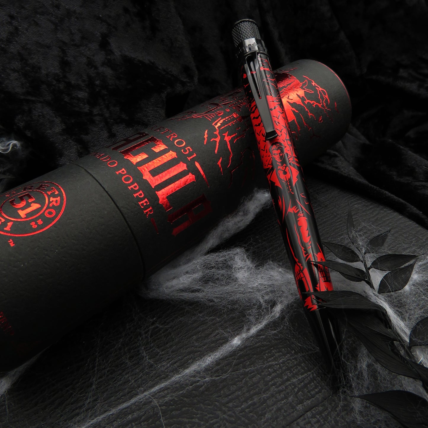 Retro 51 Collection Tornado Popper Rollerball - Dracula - Sealed
