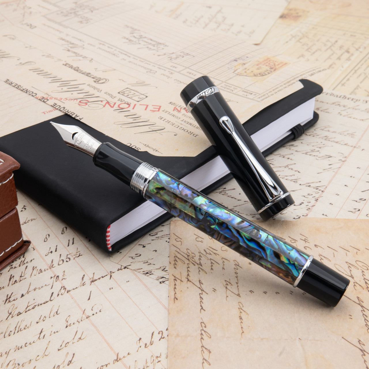 Conklin Duragraph Fountain Pen - Abalone Nights