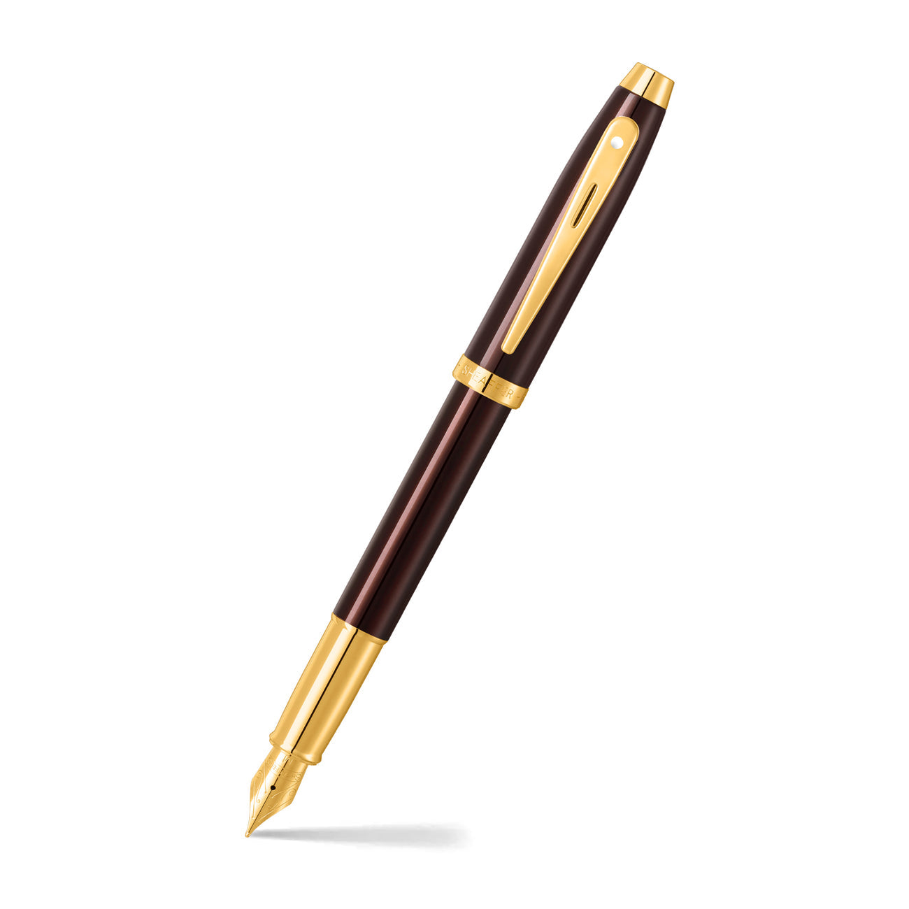 Sheaffer 100 Fountain Pen - Coffee Brown