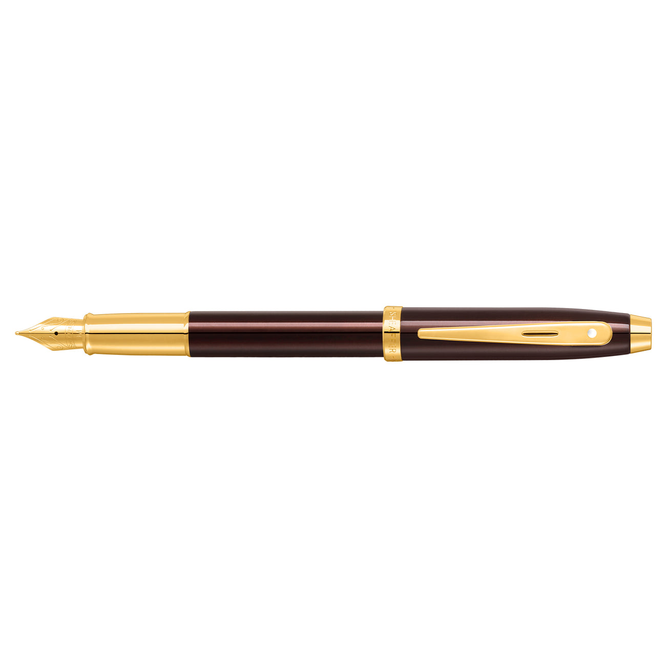 Sheaffer 100 Fountain Pen - Coffee Brown