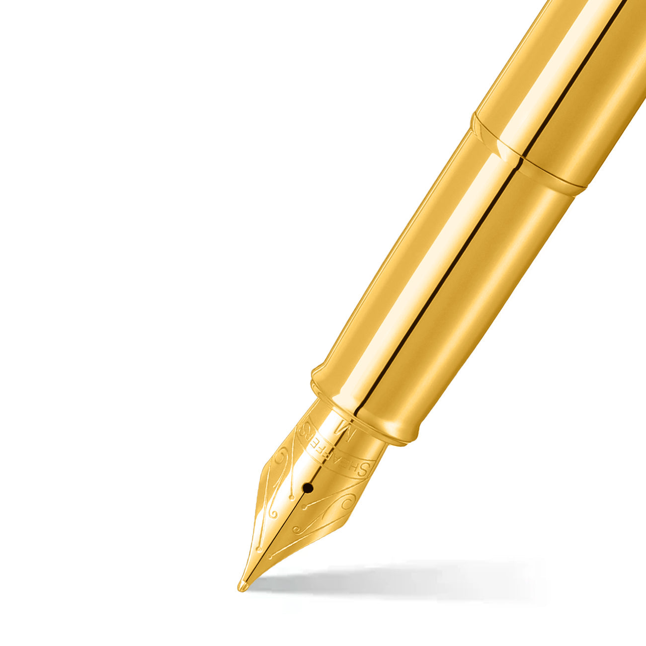 Sheaffer 100 Fountain Pen - Glossy Gold