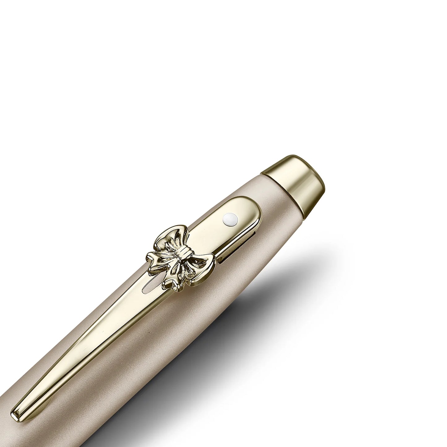 Sheaffer 100 Emily in Paris Rollerball - Champagne Gold with Bow-Shaped Emblem