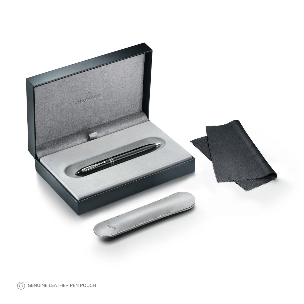 Sheaffer Balance III E892 Ballpoint - Glossy Black with Chrome Trim
