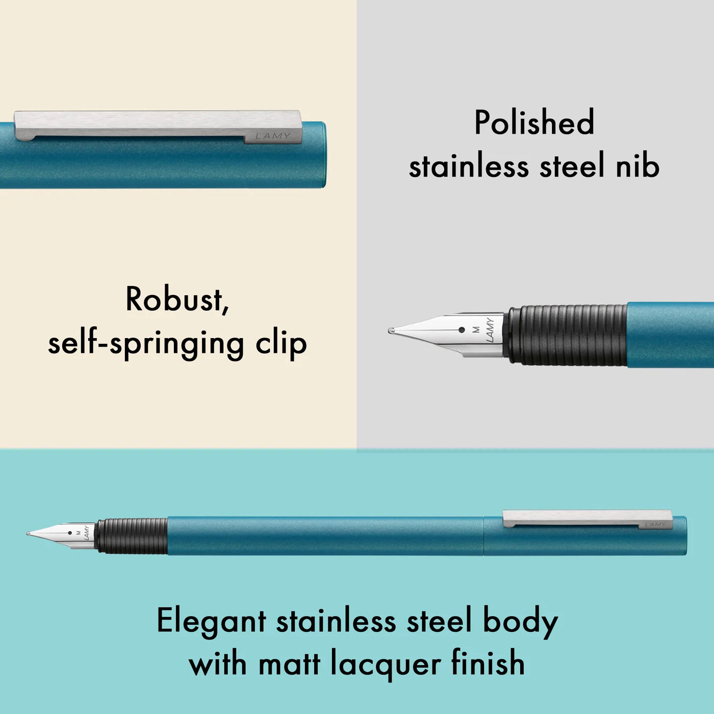 Bt Lamy Lamy Studio Aquamarine Fountain Pen LAMY Cp1 Fountain Pen