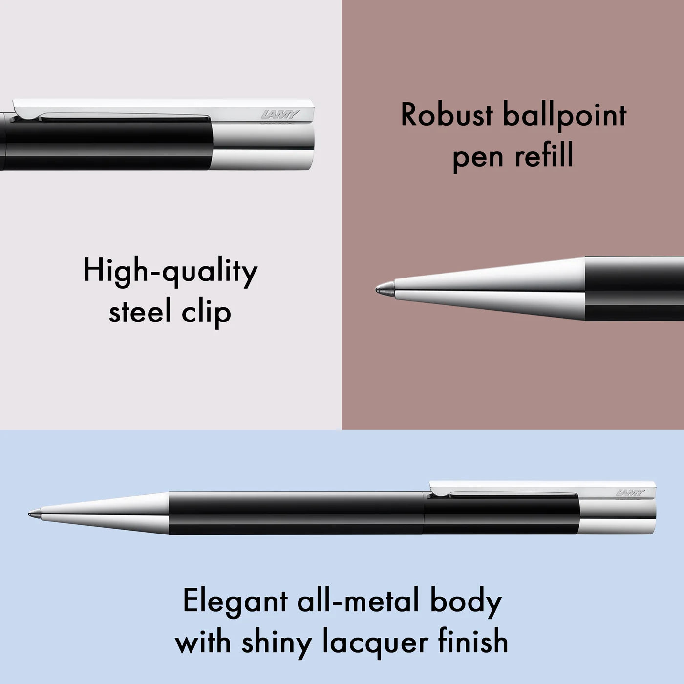 LAMY scala Ballpoint - Piano Black
