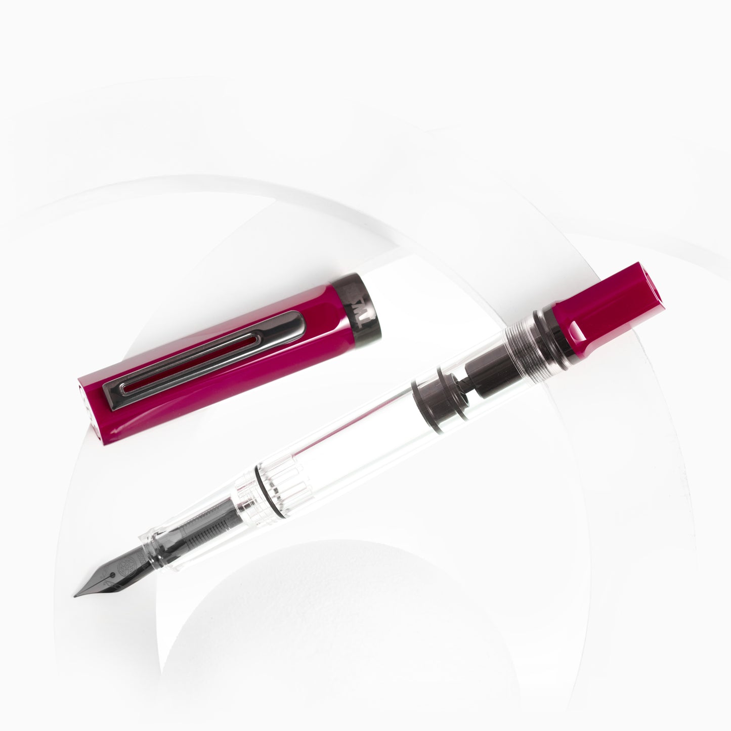 TWSBI ECO Fountain Pen - Plum with Onyx Trim