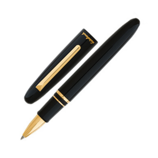 Esterbrook Estie Rollerball - Ebony with Gold Trim