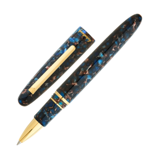 Esterbrook Estie Rollerball - Nouveau Bleu with Gold Trim