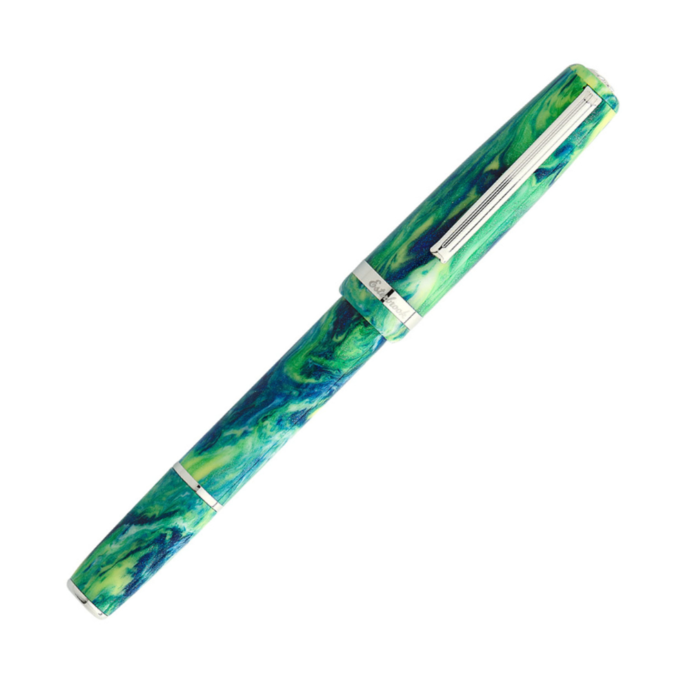 Esterbrook JR Fountain Pen - Beleza with Silver Trim