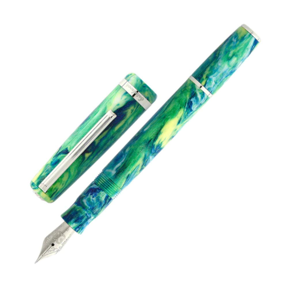 Esterbrook JR Fountain Pen - Beleza with Silver Trim