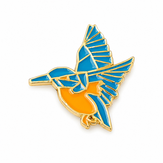 Esterbrook x BUNGUBOX Lapel Pin - Kingfisher (Special Edition)